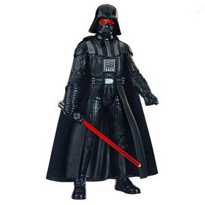NEW Star Wars Galactic Action Darth Vader Light Up & Talking 13'' Figure
